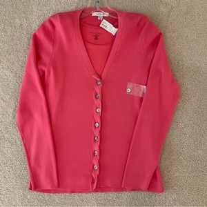 NWT Madison Hill  Cardigan and Shell Twin Set, Medium